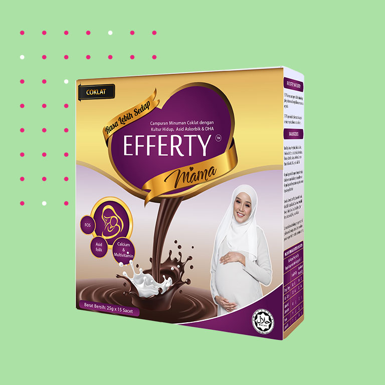 Efferty Mama -Mengandungi Vitamin C untuk Ibu Hamil